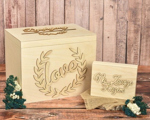 Drewniane pudełko na koperty i obrączki ślubne.jpg