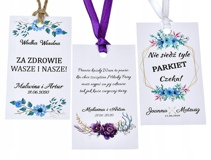 Zawieszki ślubne na alkohol wódkę weselną.png