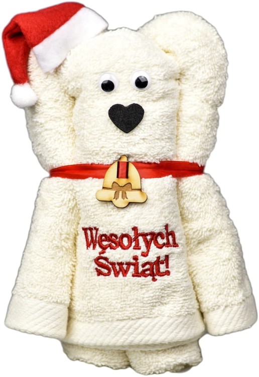 miś z ręcznika świąteczna wersja.jpg