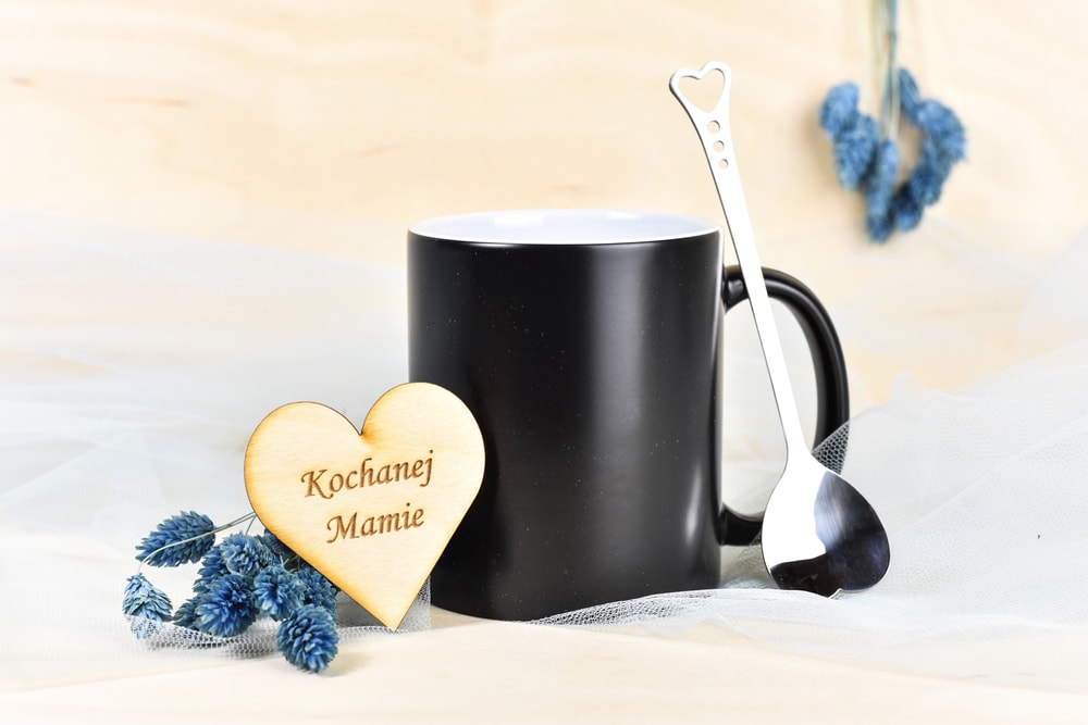 upominek dla mamy magiczny kubek zestaw